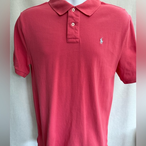 Polo by Ralph Lauren Boy's Pink Polo Shirt - Picture 1 of 4